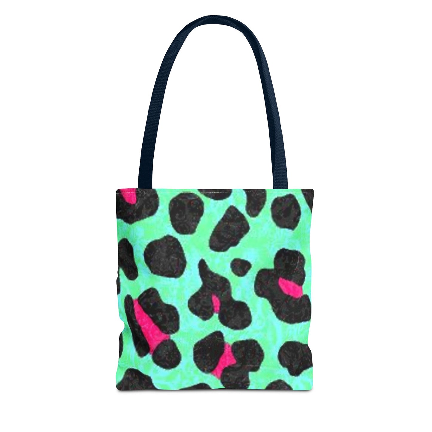 Green And Pink Cheetah Print BRAND NEW Purse, Pocketbook,Travel Tote Bag