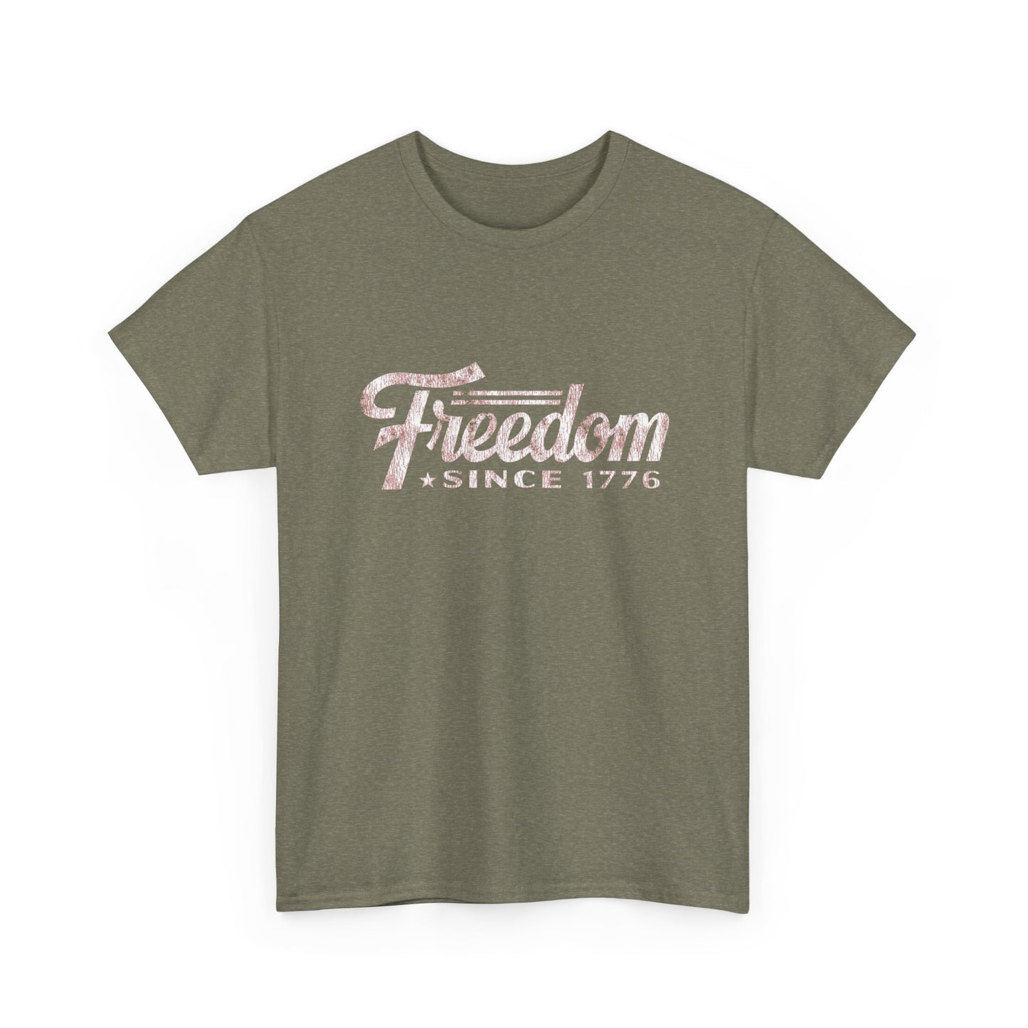 Freedom Since 1776 Graphic T Shirt Heavy Cotton Tee NEW ADULT UNISEX