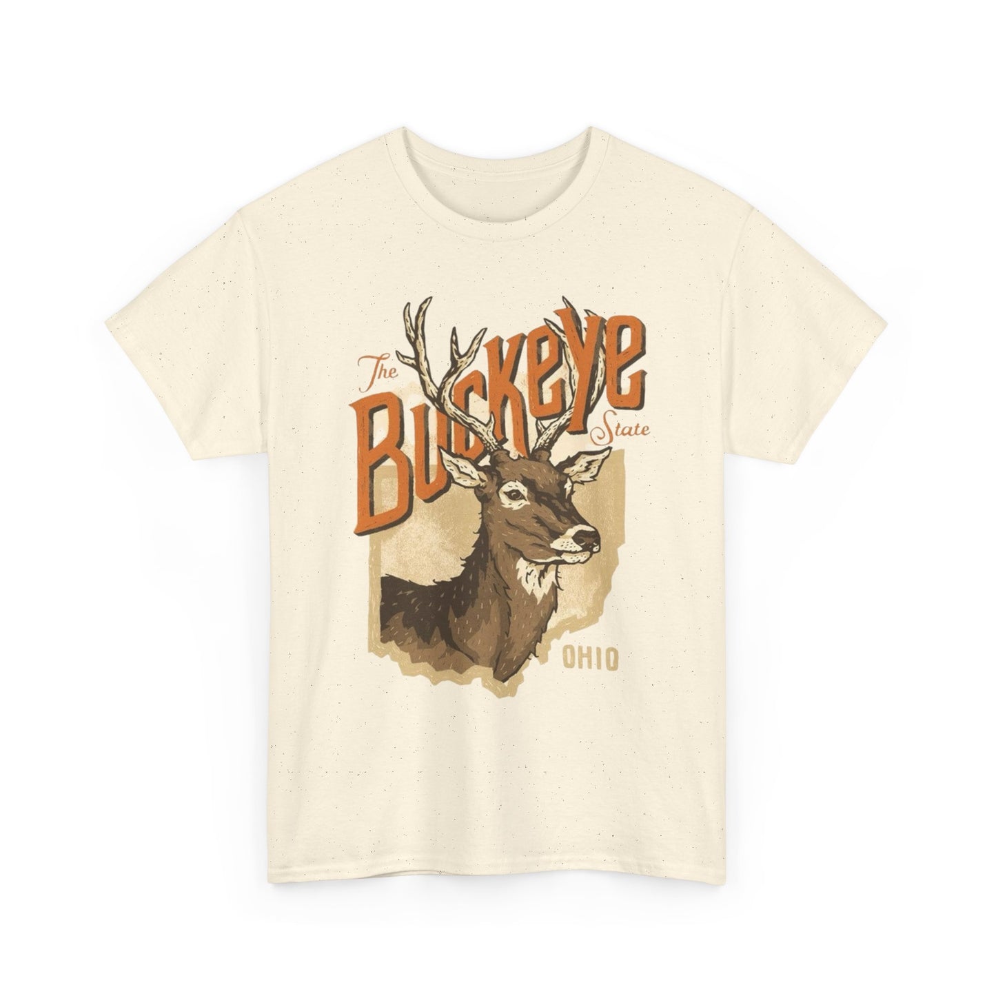 The Buckeye State Ohio Graphic T Shirt NEW ADULT TEE Cotton