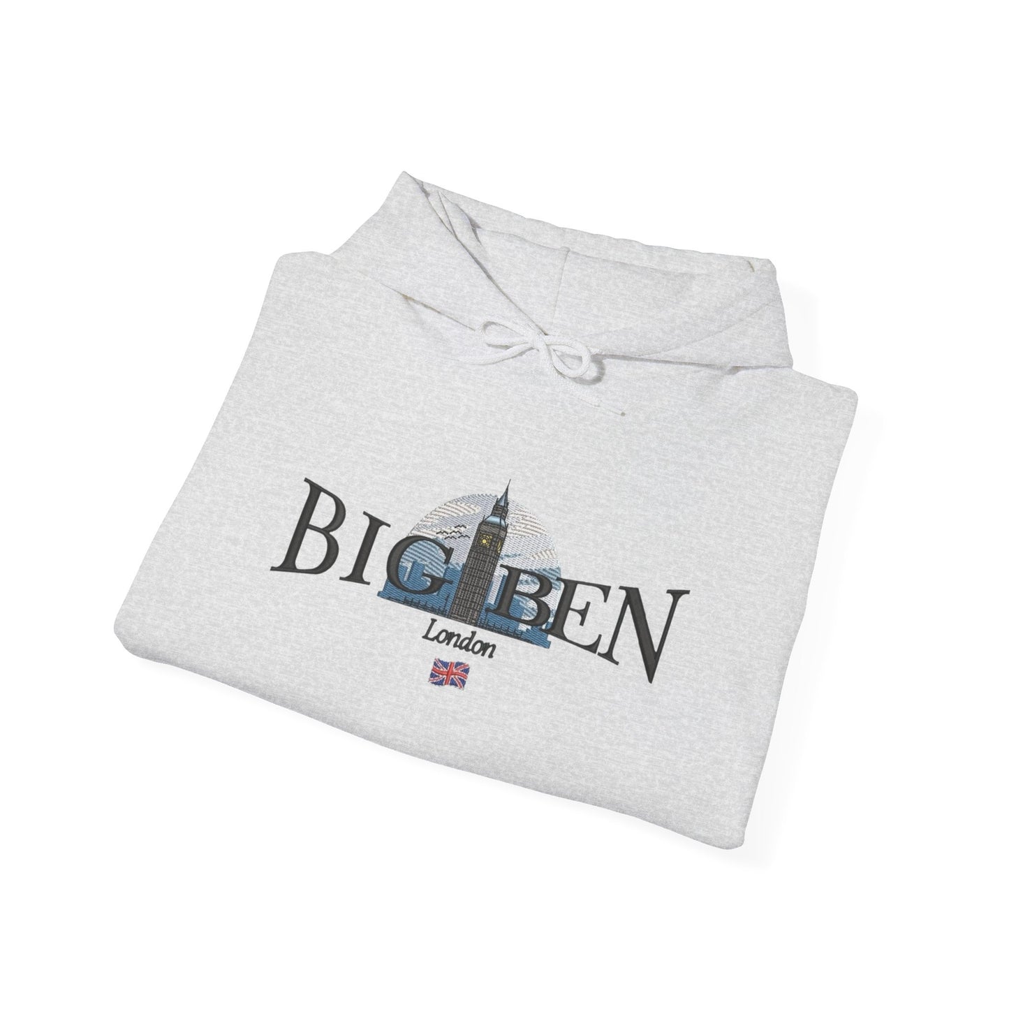 Big Ben London Graphic Hoodie Heavy Blend Sweatshirt NEW