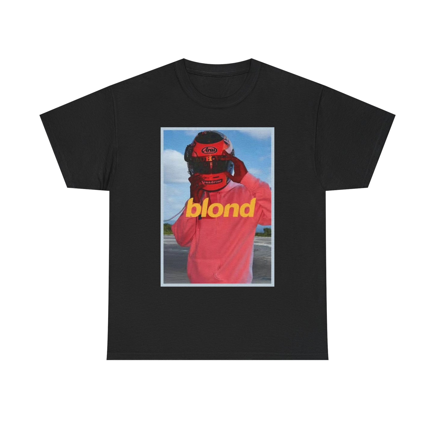 Blond Frank Ocean Graphic T Shirt Retro Album Art Unisex Heavy Cotton Tee