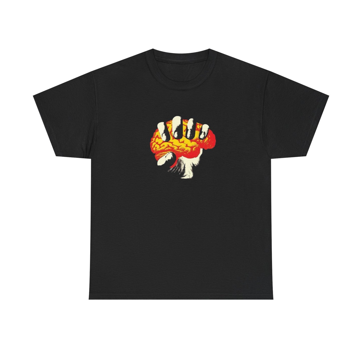 Brain Squeeze Graphic T Shirt Unisex Heavy Cotton Tee Gift New