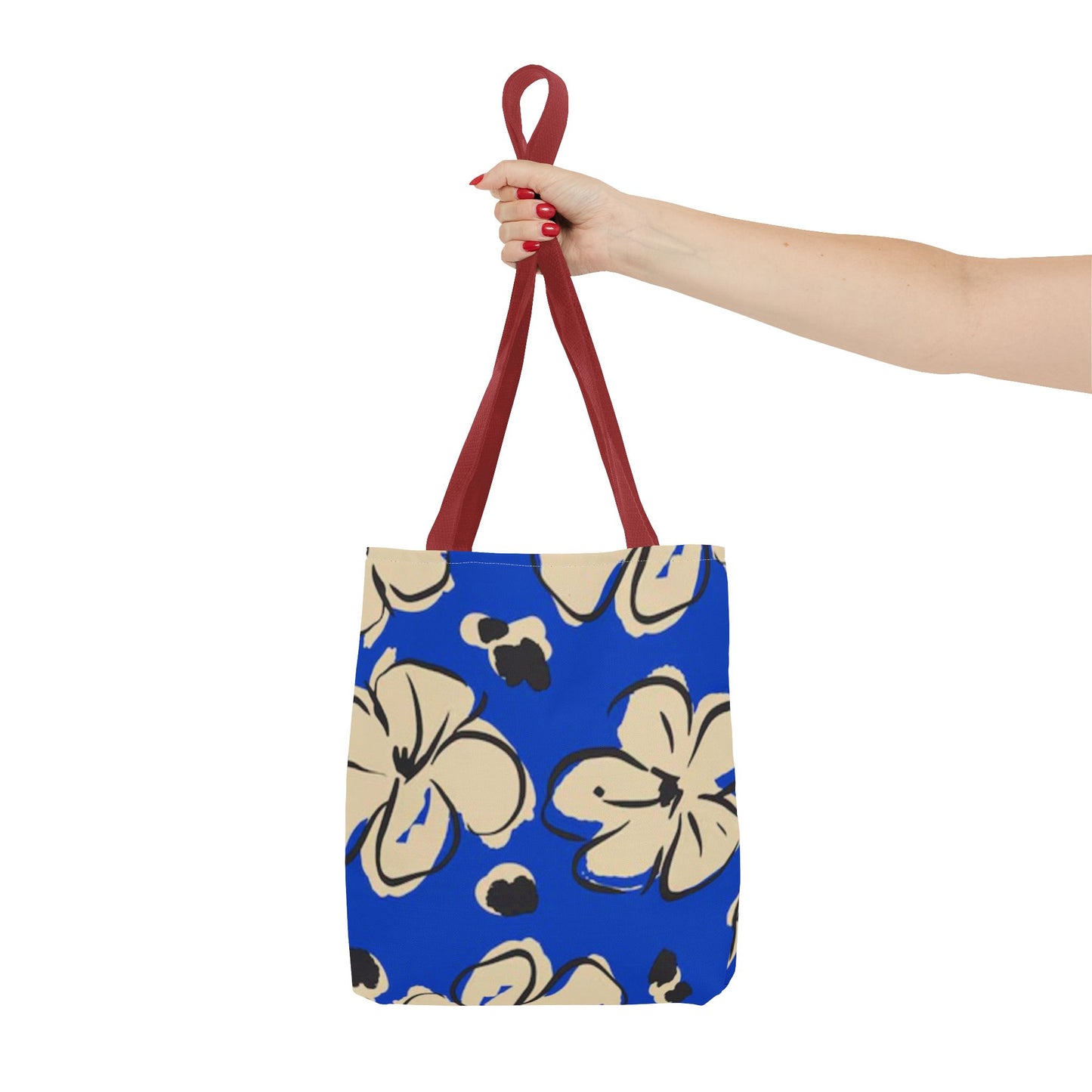 Caribbean Flowers All Over Print BRAND NEW Purse - Pocketbook - Travel Tote Bag