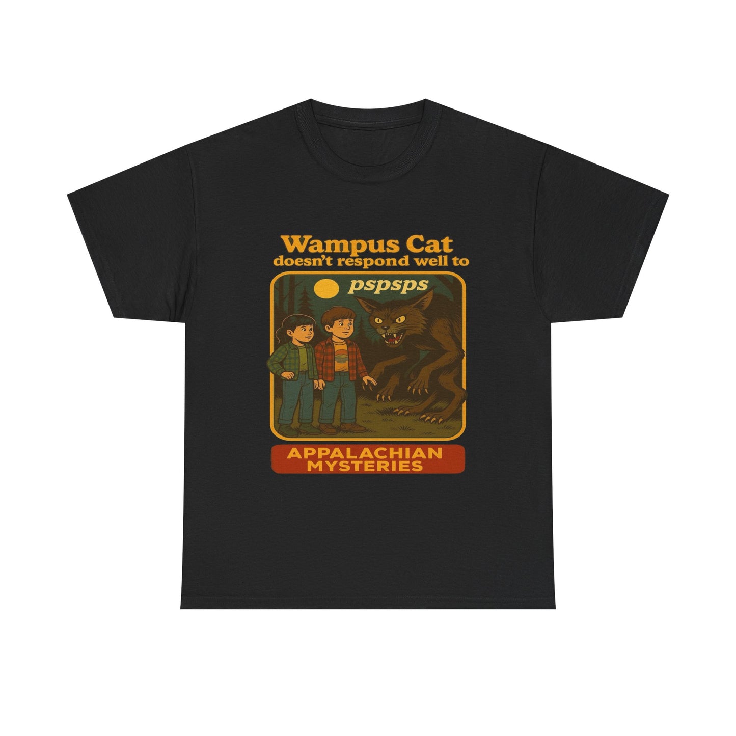 Appalachian Mysteries Funny Graphic T Shirt Unisex Heavy Cotton Tee