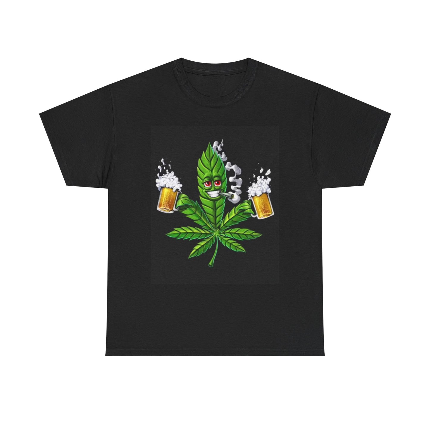 Best Buds Weed And Beers Shirt Funny Gift Jokes Unisex Heavy Cotton Tee