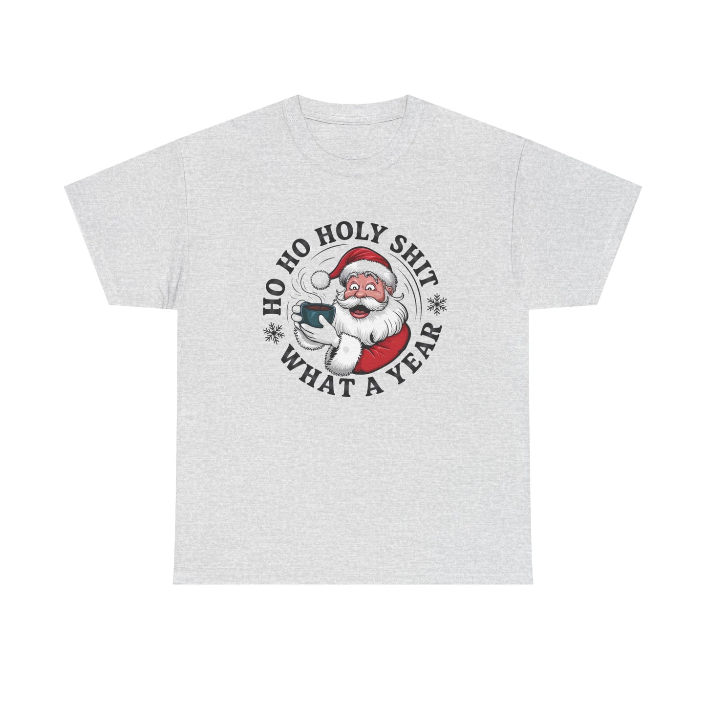 Hilarious Santa Jokes Christmas Graphic T Shirt Unisex NEW Heavy Cotton Tee