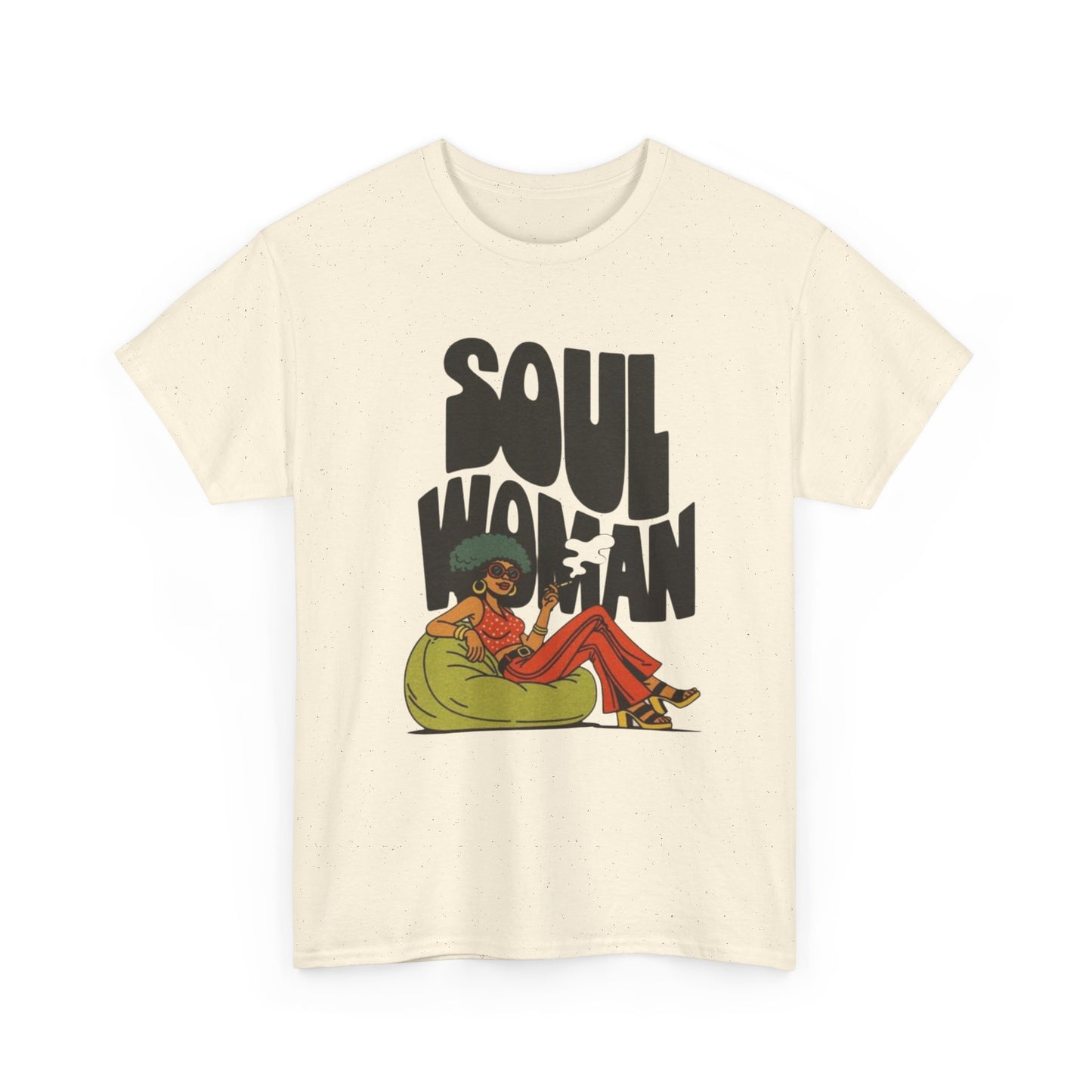 Soul Woman Graphic T Shirt ADULT NEW Unisex Heavy Cotton Tee