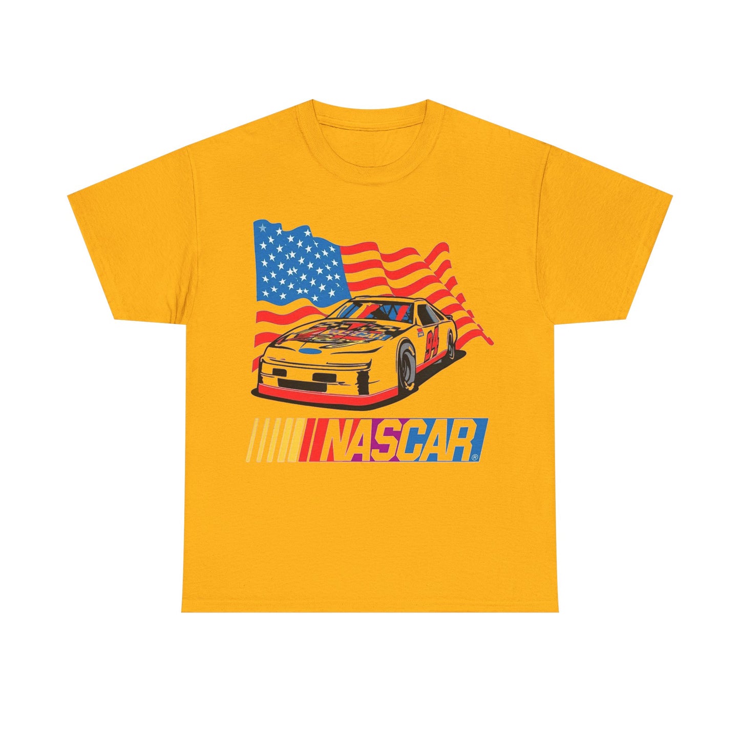 NASCAR T-shirt retro graphic classic vintage racing Unisex Heavy Cotton Tee