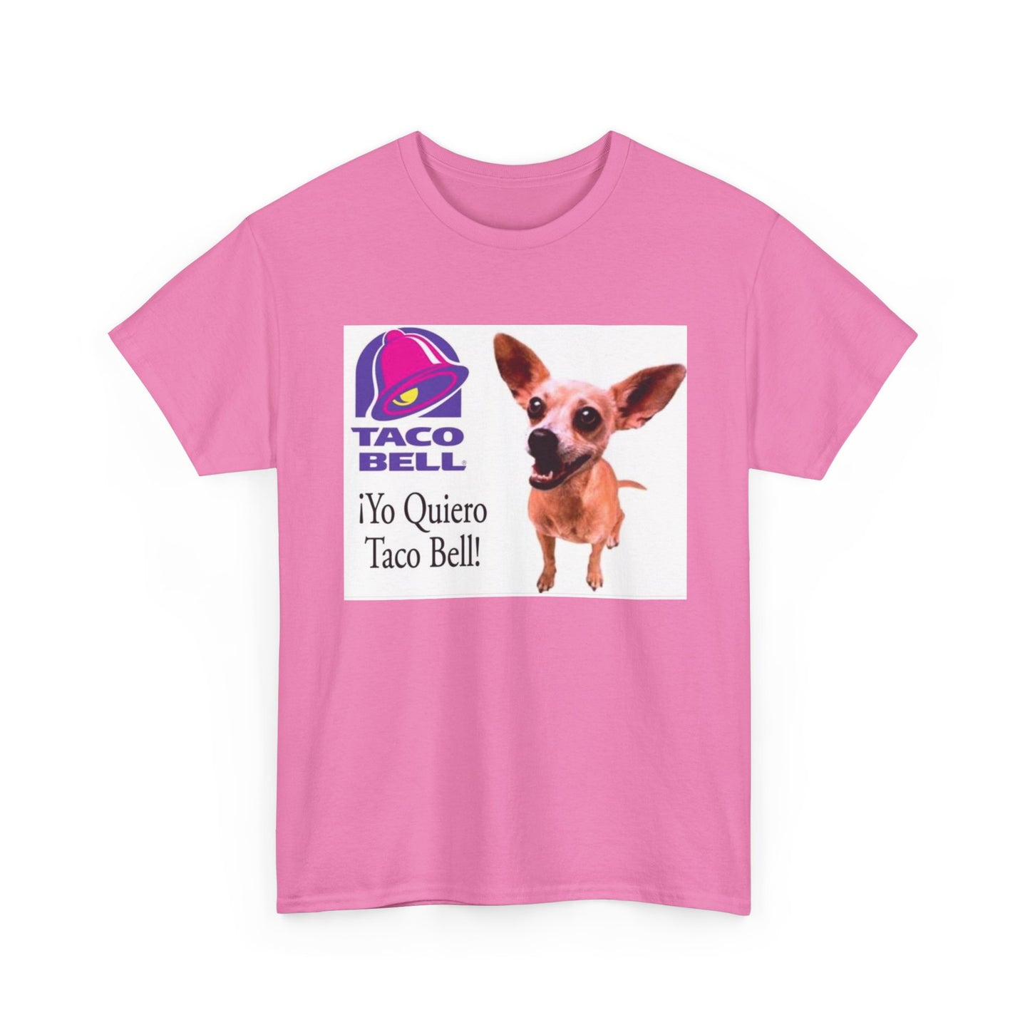 Taco Bell Shirt Funny Retro Logo Mexican Dog 90s Nostalgia Unisex Heavy Cotton