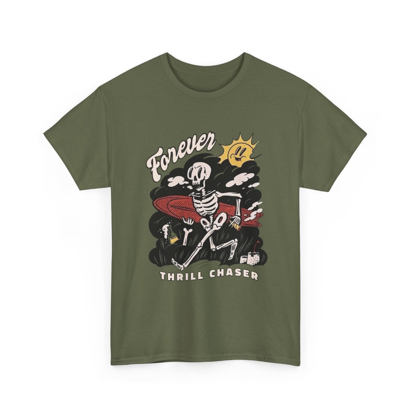Forever Thrill Chaser Graphic T Shirt NEW Adult Tee