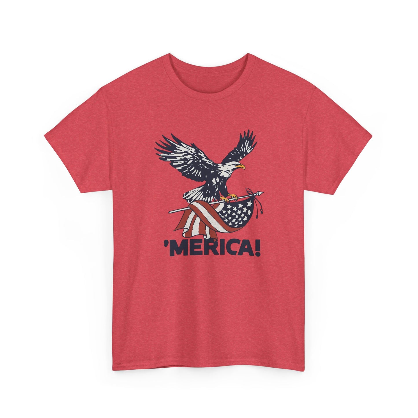 American Bald Eagle USA Graphic T Shirt Heavy Cotton Tee NEW ADULT UNISEX