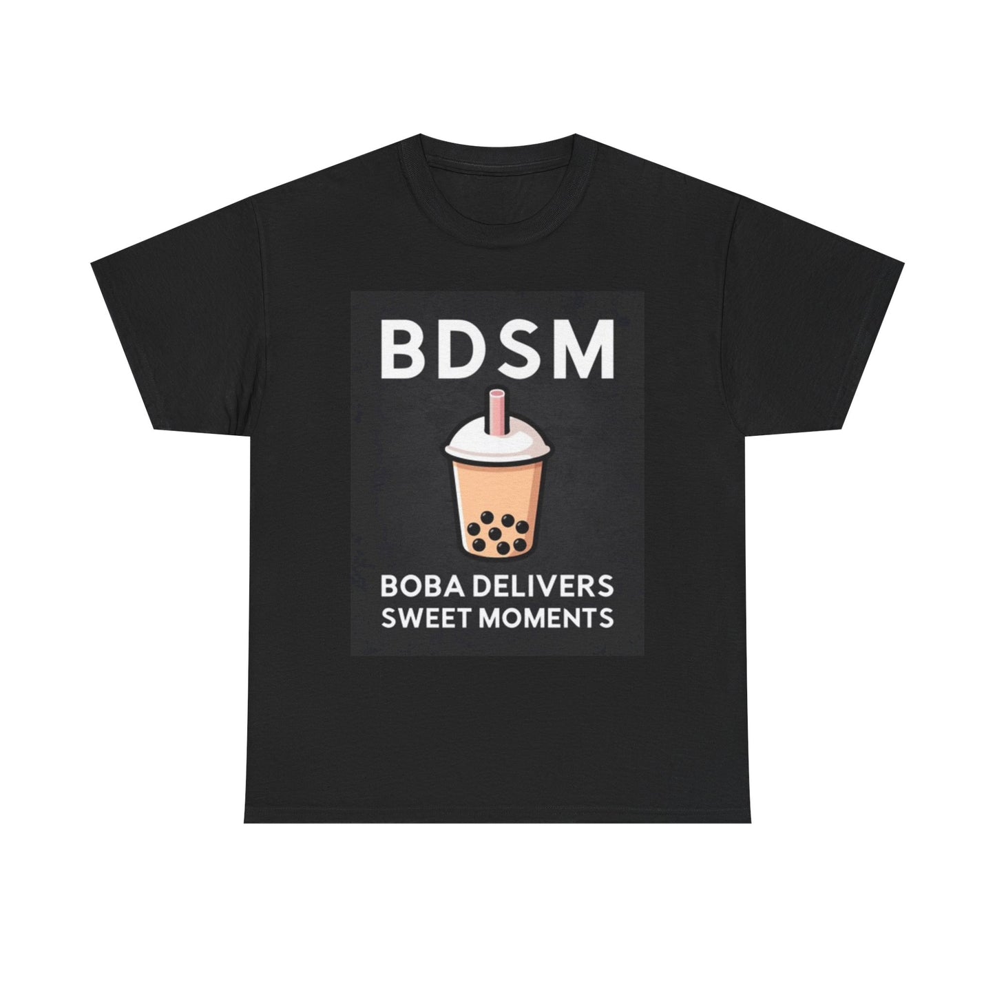 Boba Tea T Shirt Funny BDSM Unisex Heavy Cotton Tee