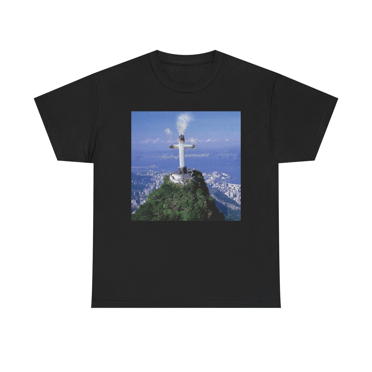 Joint Statue Brazil T Shirt Unisex Heavy Cotton Vintage Gift NEW