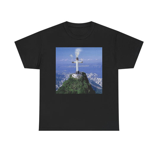 Joint Statue Brazil T Shirt Unisex Heavy Cotton Vintage Gift NEW