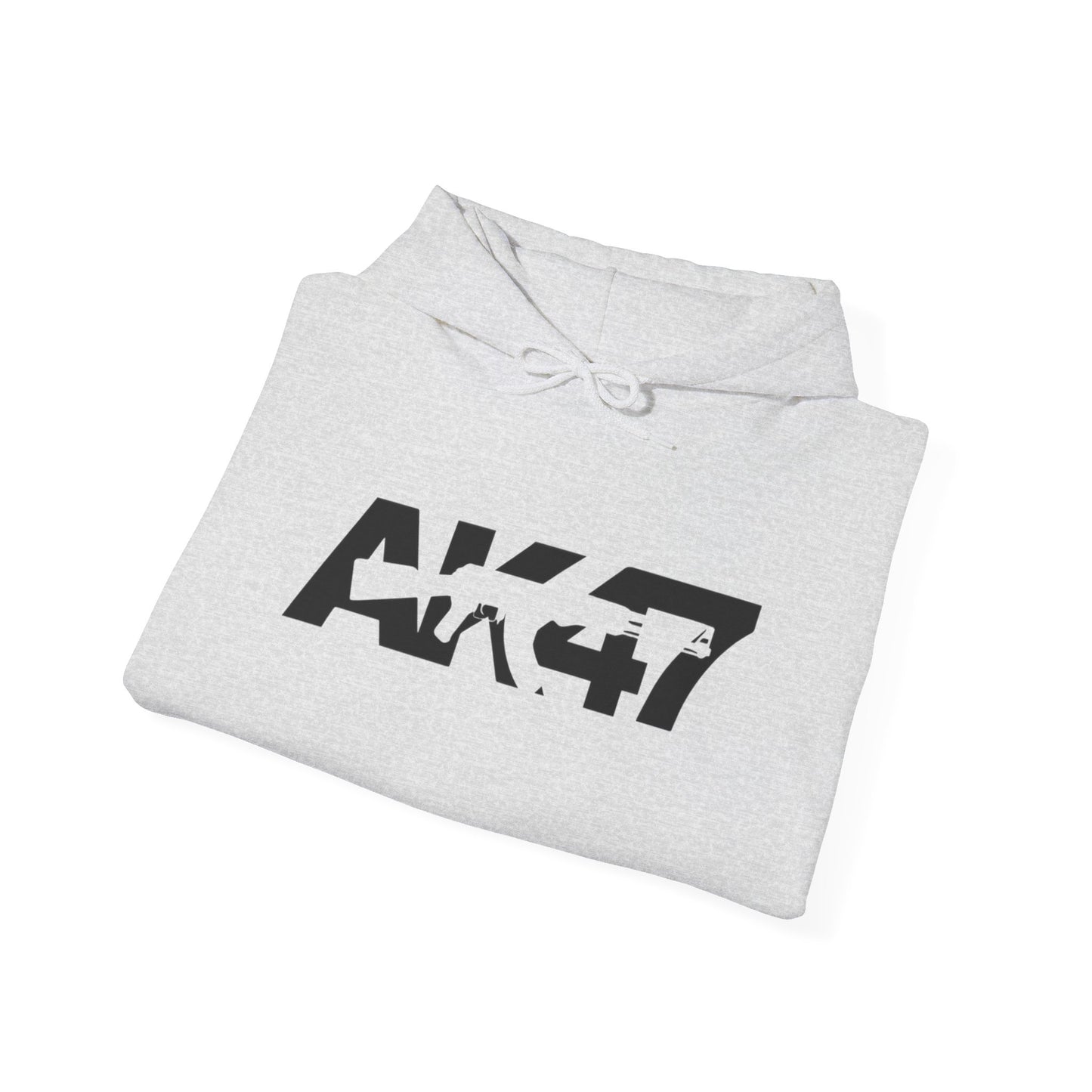 AK 47 Graphic Hoodie Unisex Heavy Blend™ Hooded Sweatshirt