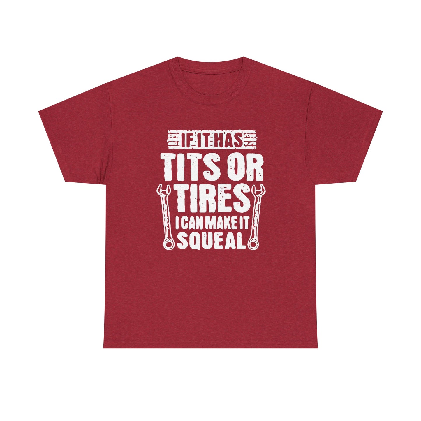 Tits Or Tires Funny Sex Jokes Graphic T Shirt NEW ADULT