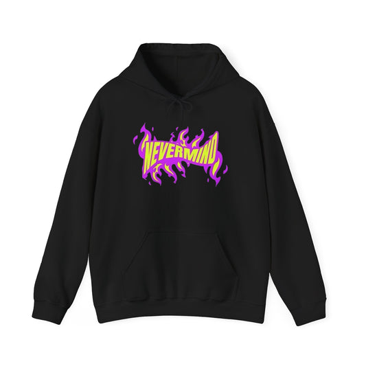 Nevermind Skateboarding Graphic Hoodie Unisex Heavy Blend™ Hooded Sweatshirt