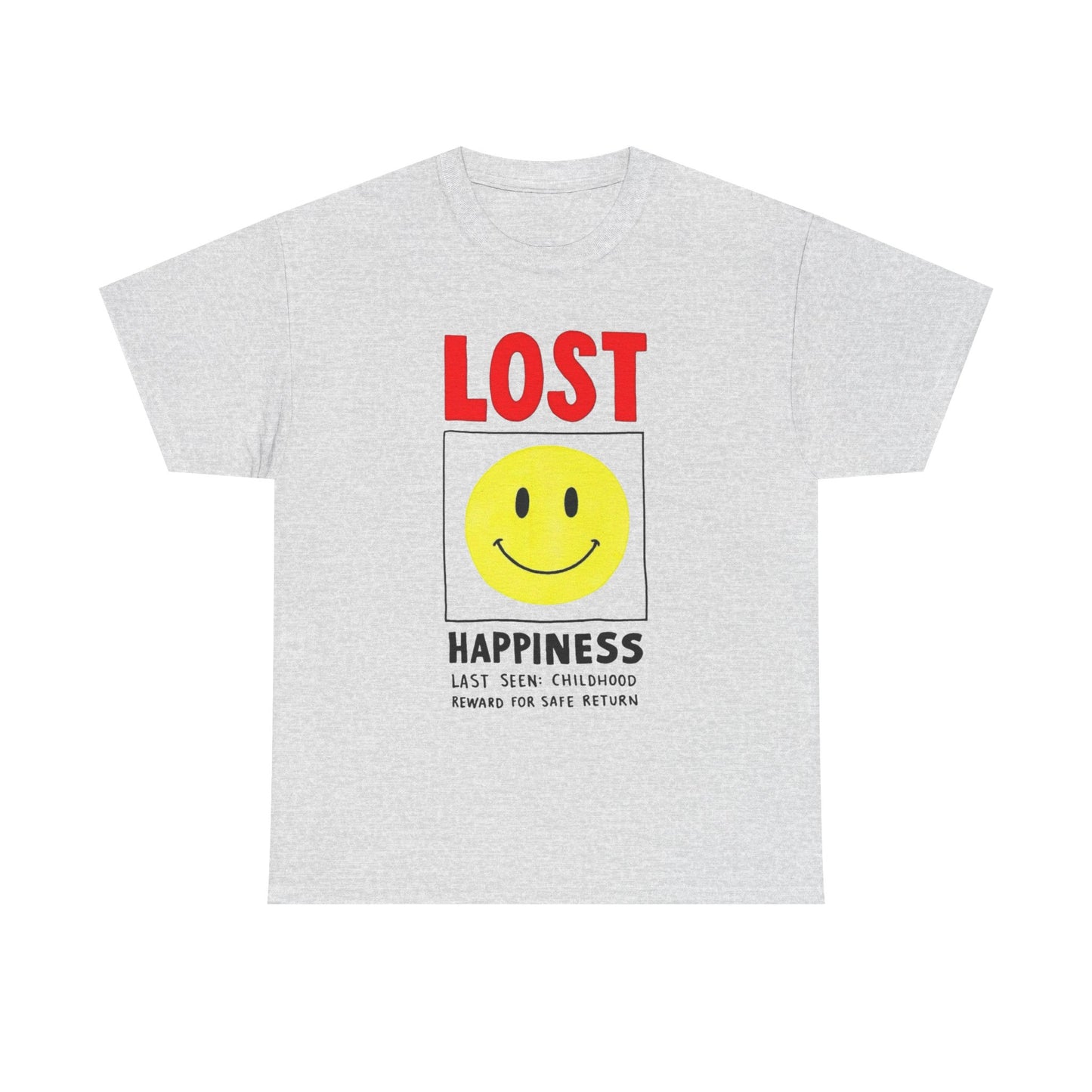 Lost Happiness Vintage Childhood Graphic T Shirt Unisex Heavy Cotton Gift New