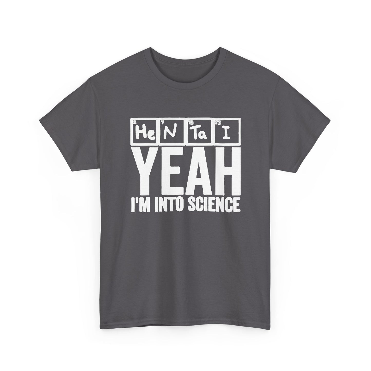 Hentai Yes Im Into Science Graphic T Shirt Funny Anime Unisex Heavy Cotton Tee