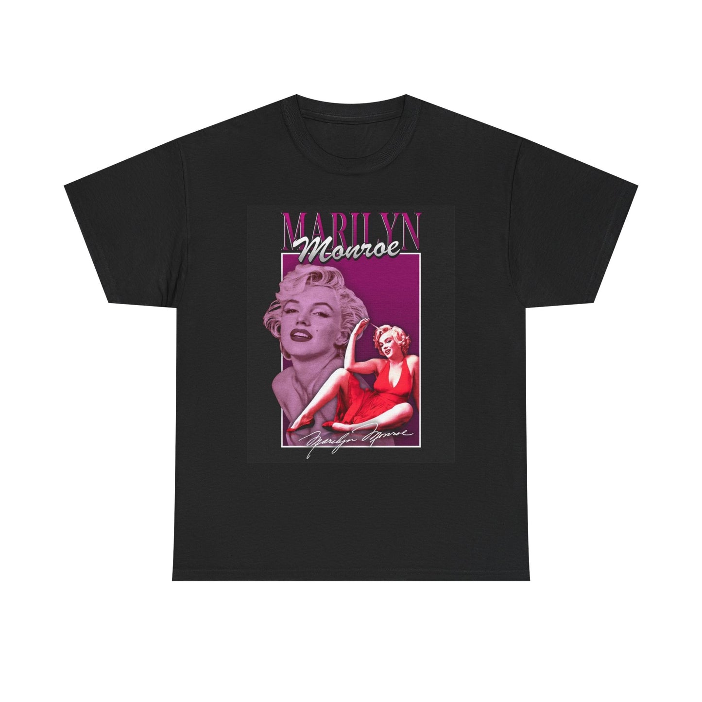 Marilyn Monroe Graphic T Shirt Vintage Cali Retro Unisex Heavy Cotton Tee