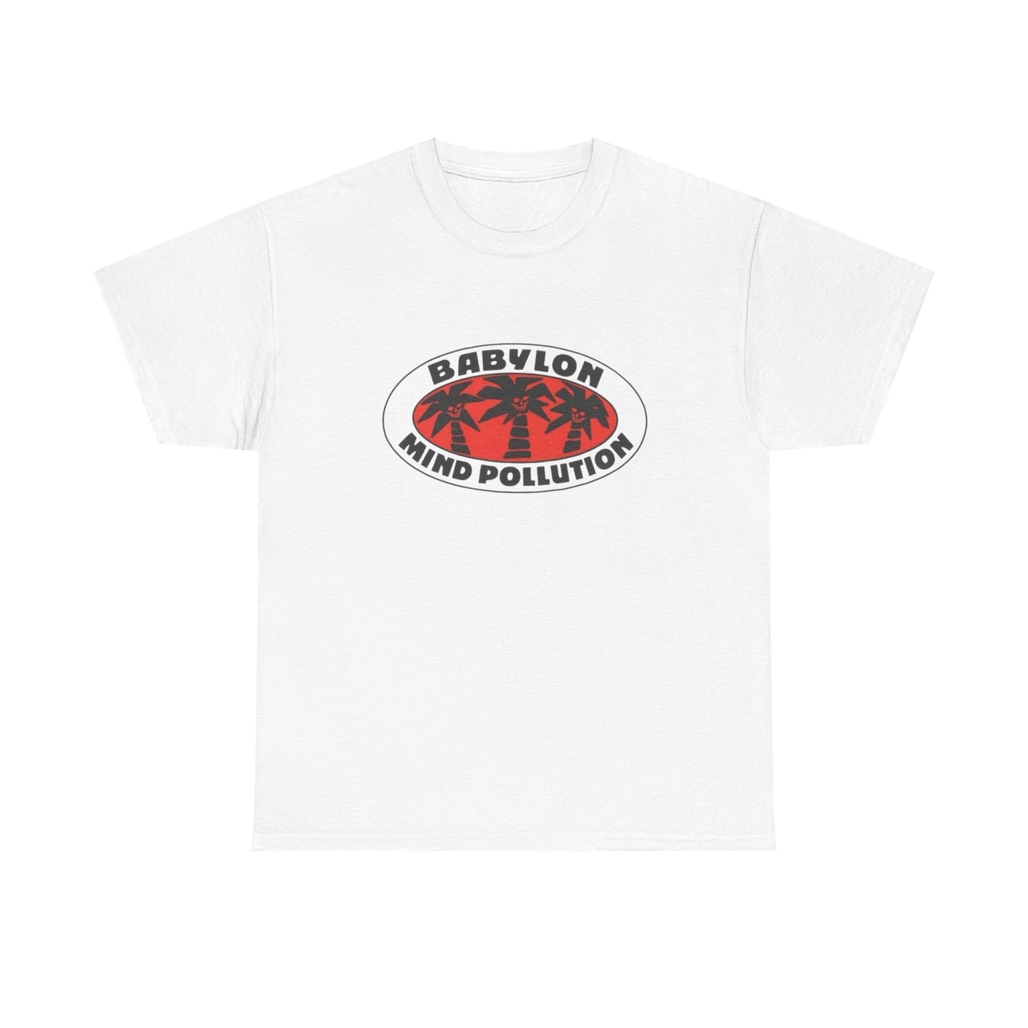 Babylon Mind Pollution Graphic T Shirt NEW Adult Regular Heavy Cotton Tee