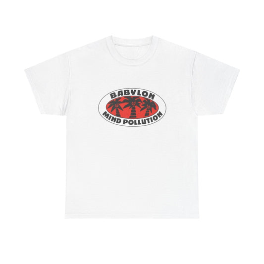 Babylon Mind Pollution Graphic T Shirt NEW Adult Regular Heavy Cotton Tee