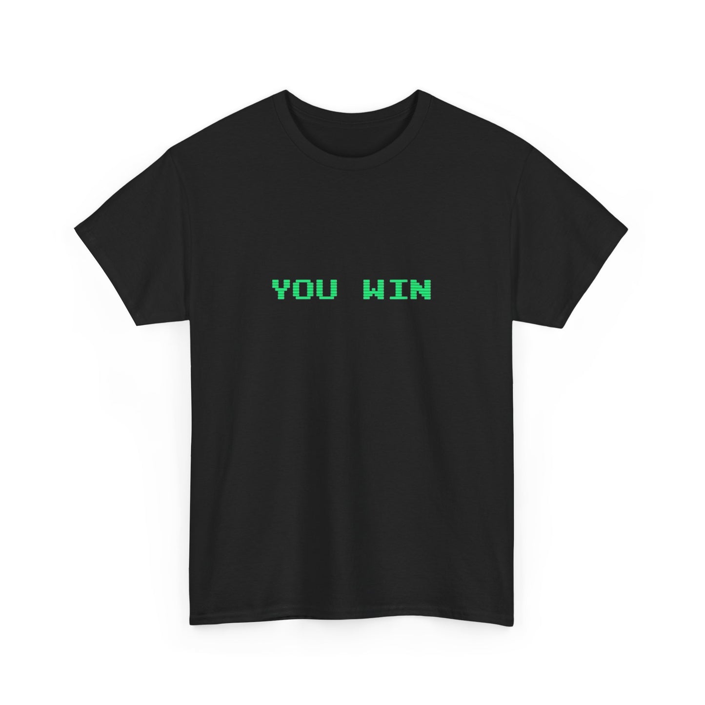 You Win Vintage Gaming Arcade Graphic T Shirt Unisex Heavy Cotton NEW Tee