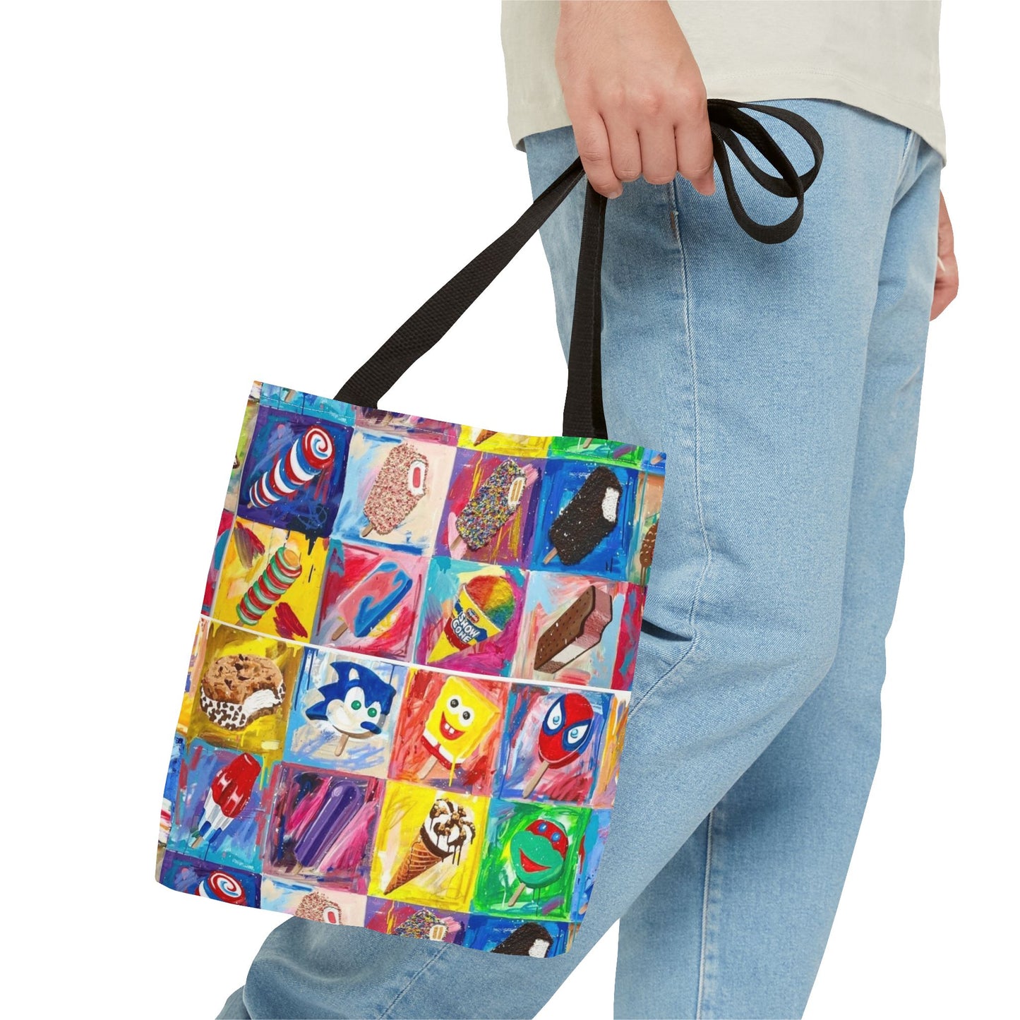 Ice Cream Retro BRAND NEW Modern Purse - Pocketbook - Travel Tote Bag (AOP)