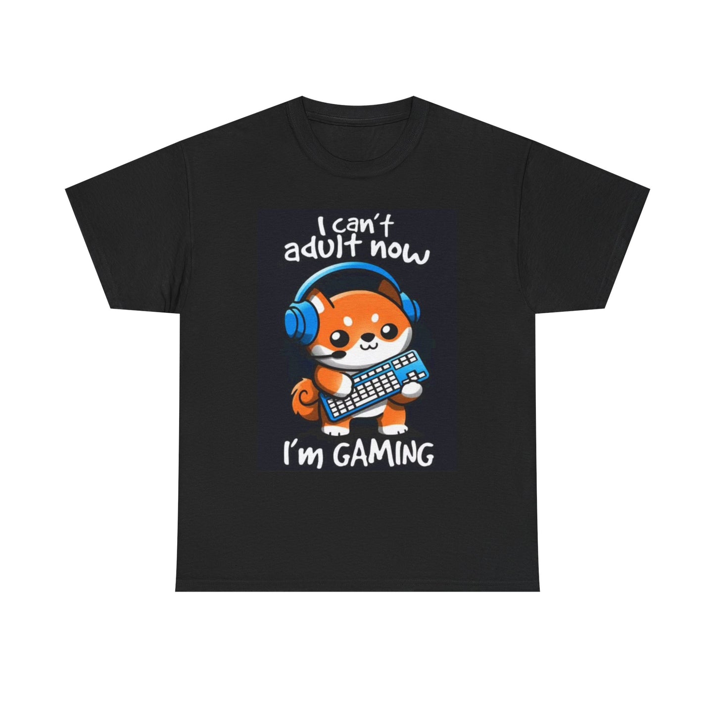 Im Gaming Graphic TEE Funny Cute Shirt Gamer Unisex Heavy Cotton Tee
