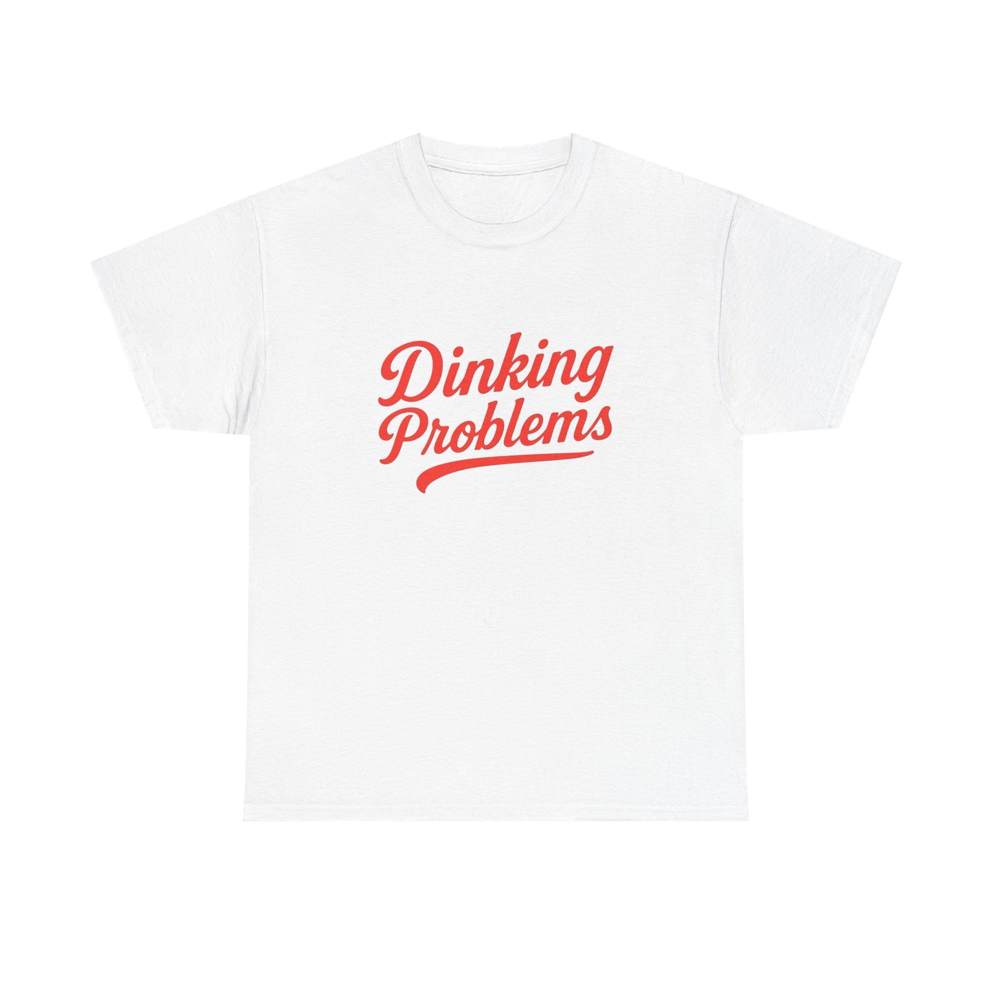 Pickle Ball Dinkin Problems Graphic T Shirt Heavy Cotton Tee NEW ADULT UNISEX