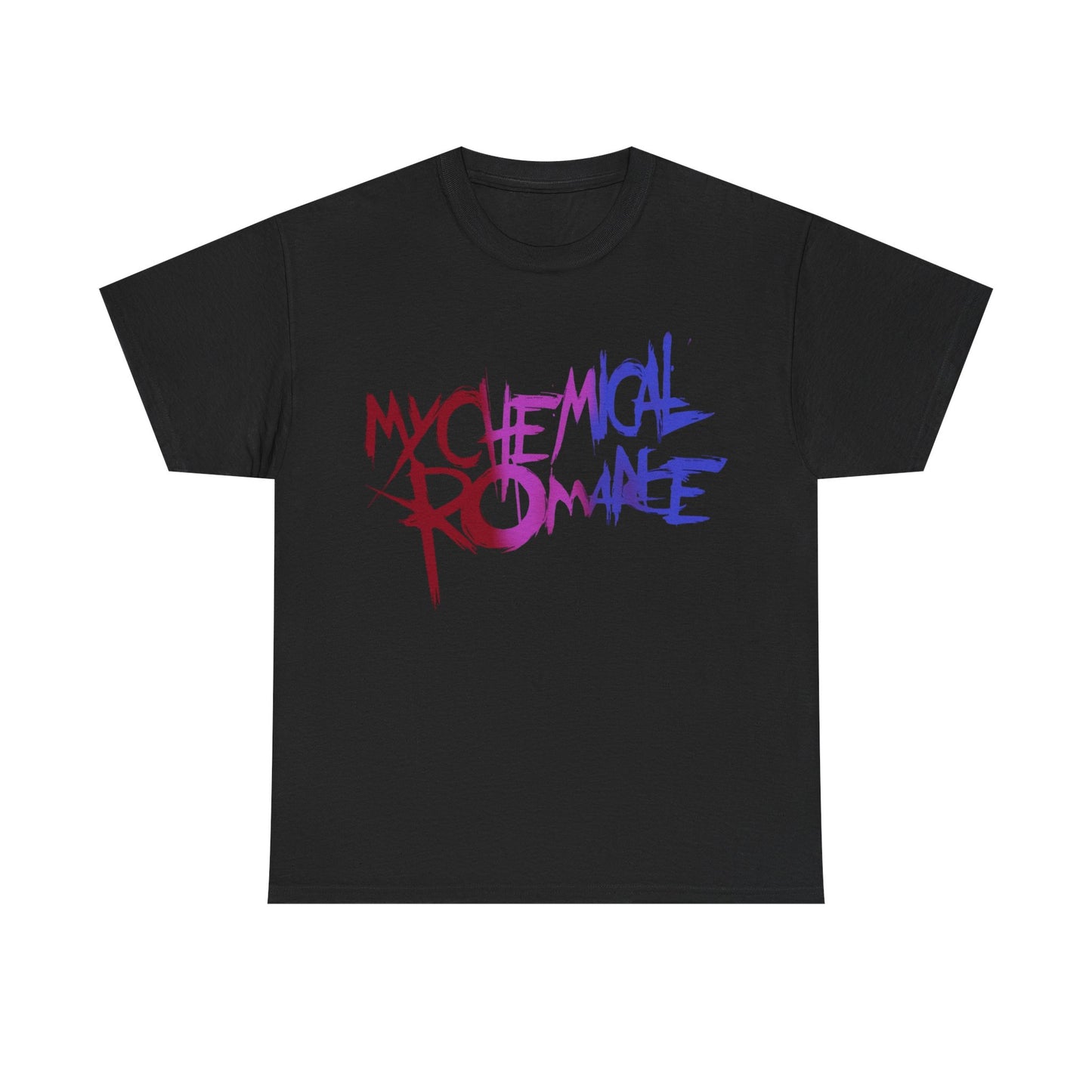 My Chemical Romance Tshirt Retro paint art graphic rock Unisex Heavy Cotton Tee