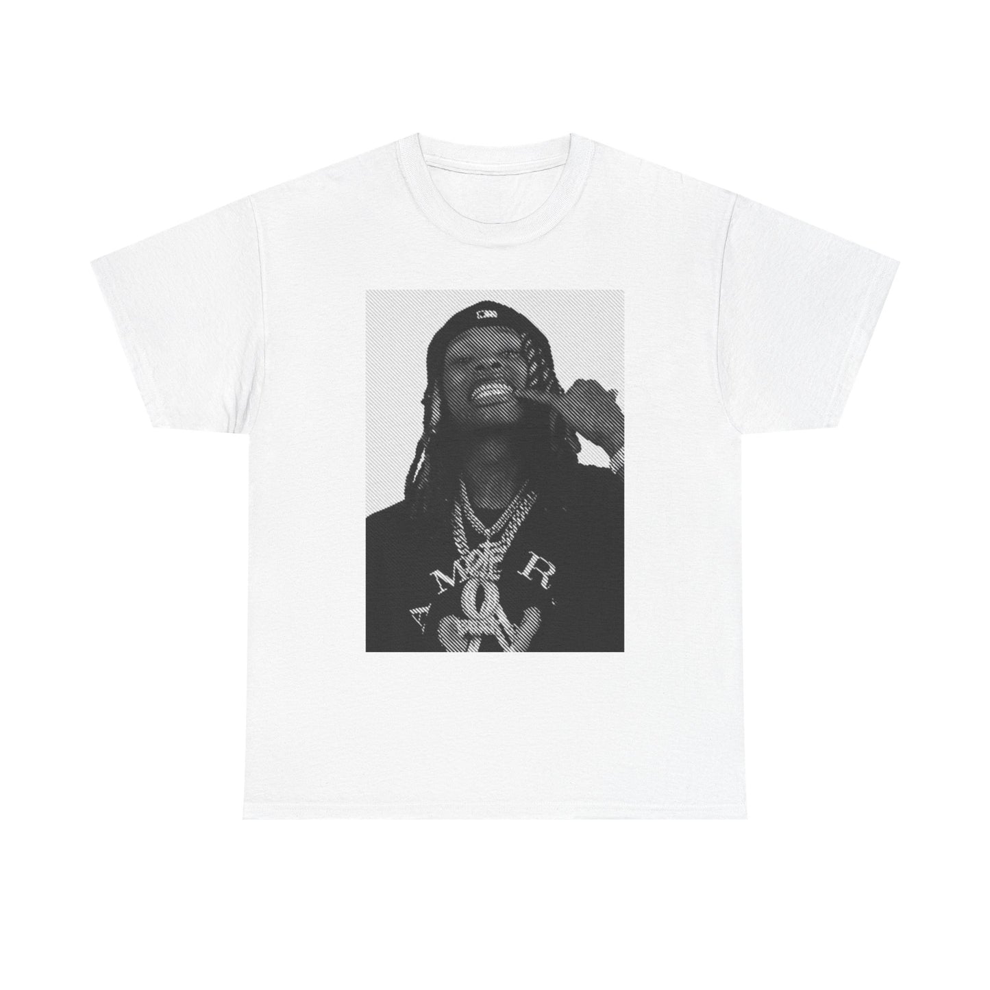 King Von Graphic T Shirt Vintage Chicago Rap Retro Unisex Heavy Cotton Tee