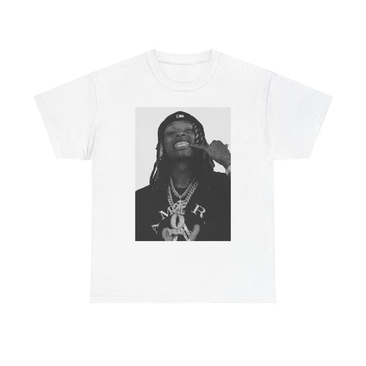 King Von Graphic T Shirt Vintage Chicago Rap Retro Unisex Heavy Cotton Tee