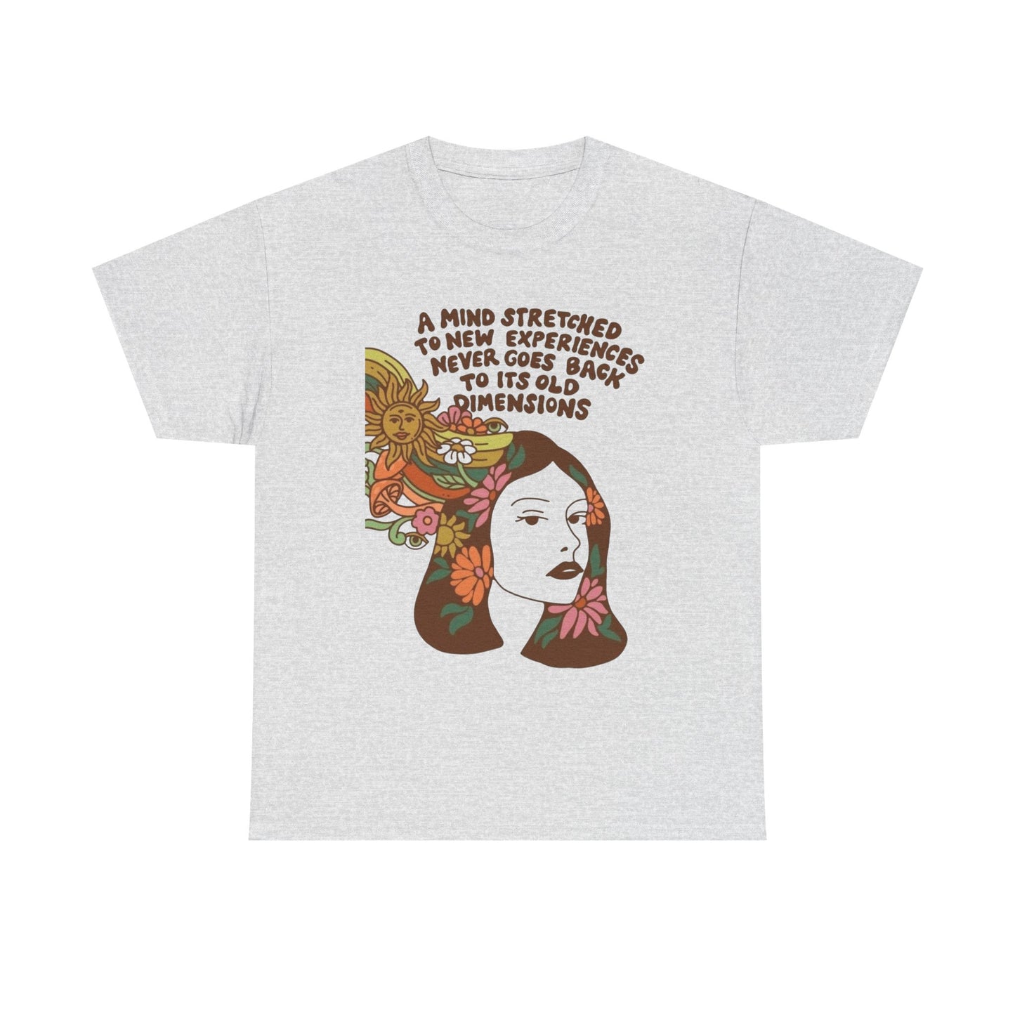 NEW Experiences Traveler Graphic T Shirt NEW ADULT Unisex Heavy Cotton Tee