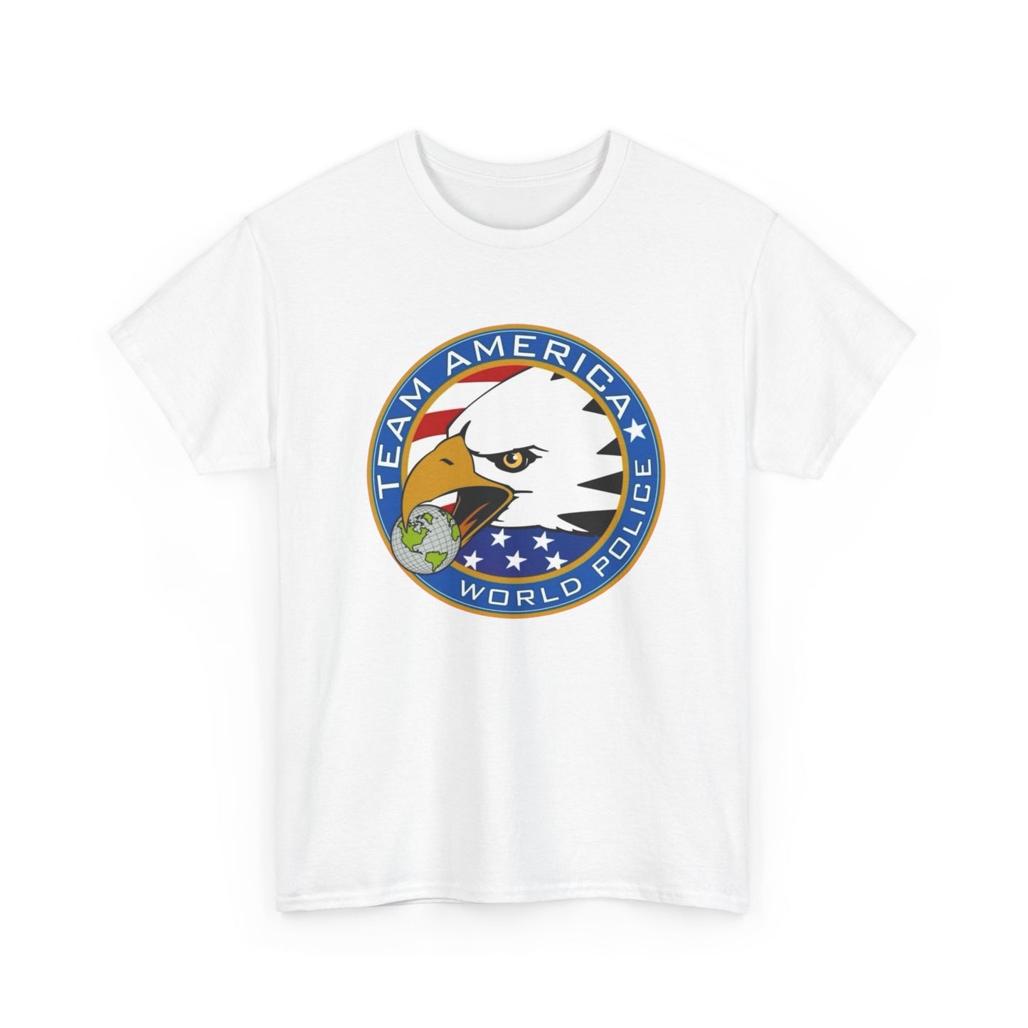 Team America World Police Graphic T Shirt NEW Unisex Heavy Cotton Tee