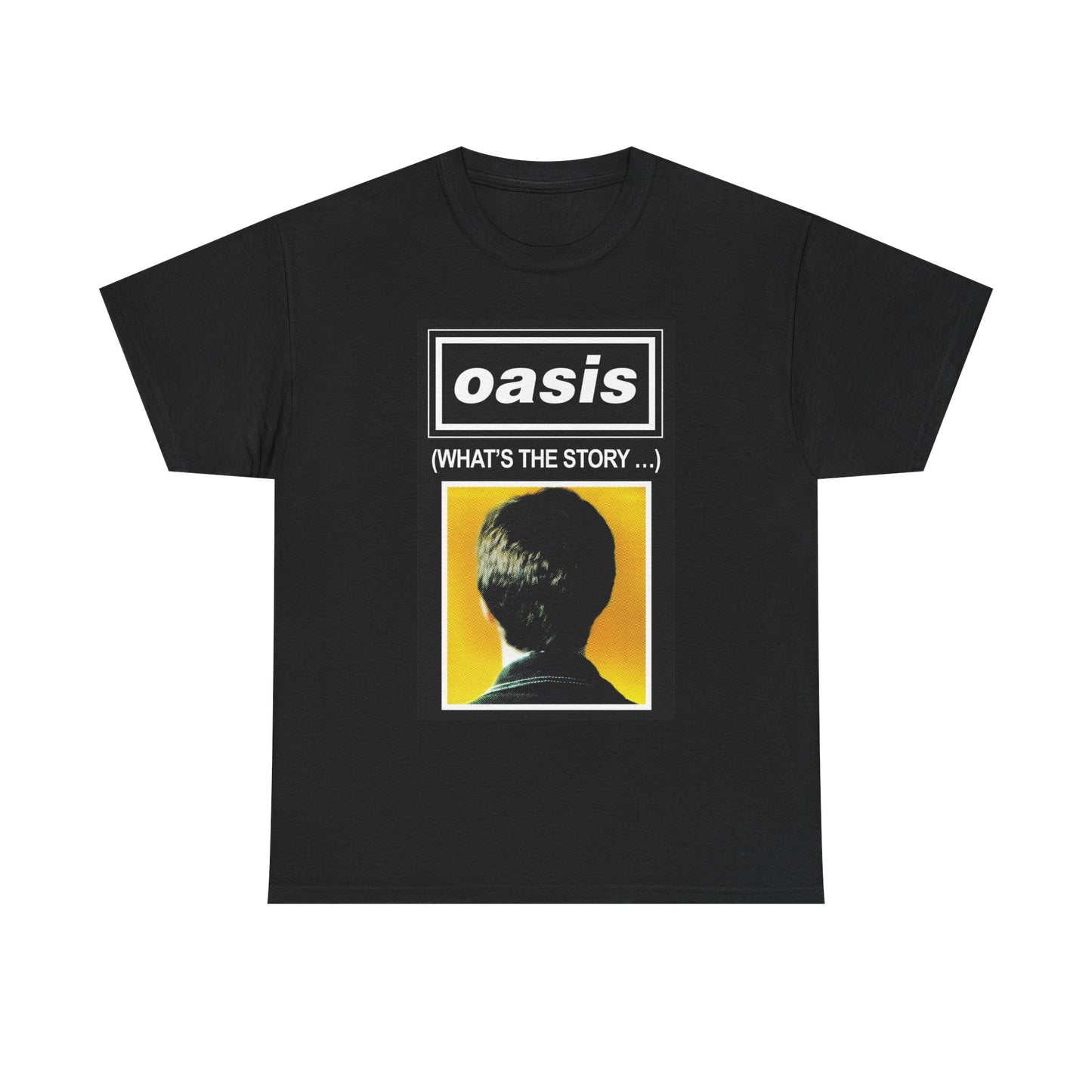 Oasis T Shirt Vintage Rock Band Merch Poster Retro 90s Unisex Heavy Cotton Tee