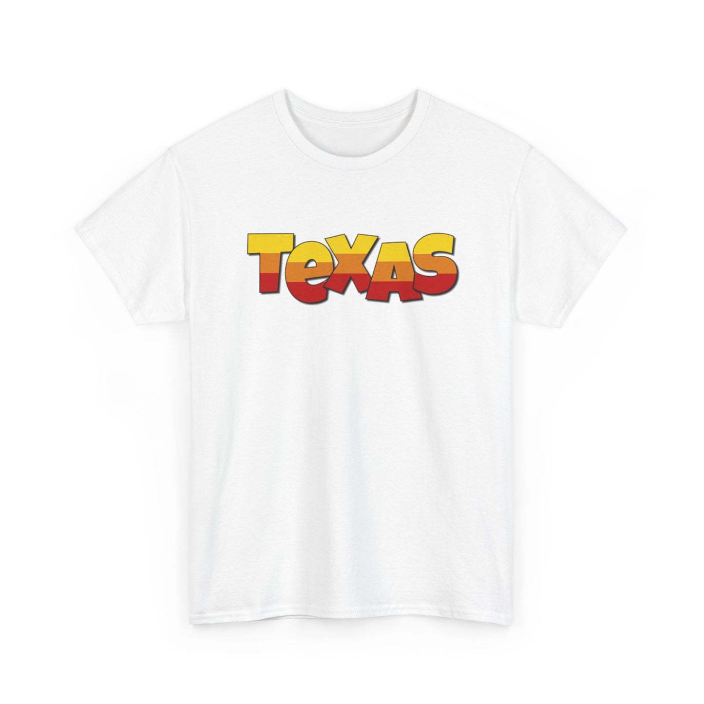 Texas State BRAND NEW T Shirt Graphic Retro Apparel Unisex Heavy Cotton Tee