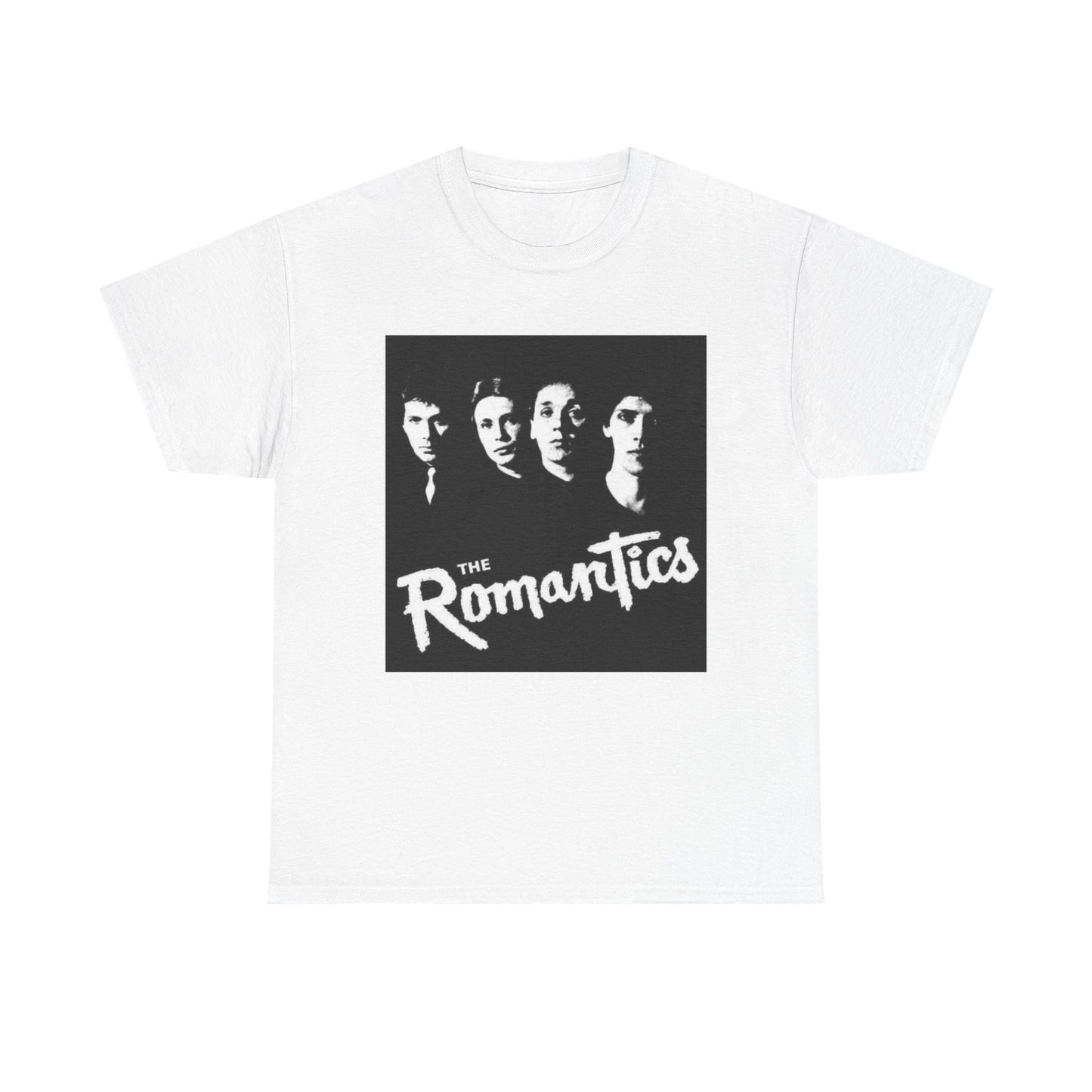 The Romantics Tshirt Retro Band Merch Vintage Unisex Heavy Cotton Tee