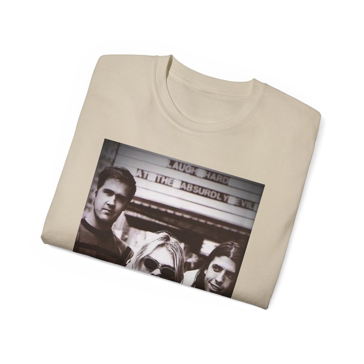 Nirvana Kurt cobain vintage 90s rock grunge Unisex Ultra Cotton Tee