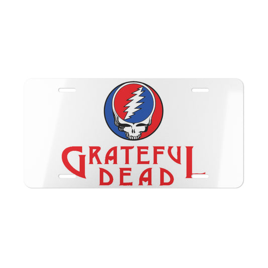 Grateful Dead Vintage Retro Groovy Vanity License Plate
