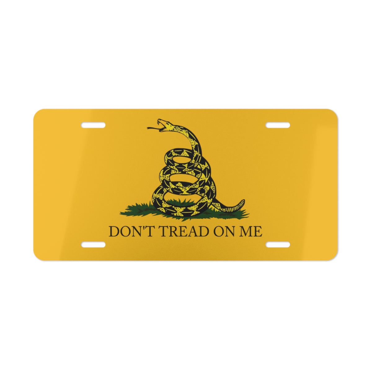 Don't Tread On Me AMERICAN MADE Vanity License Plate
