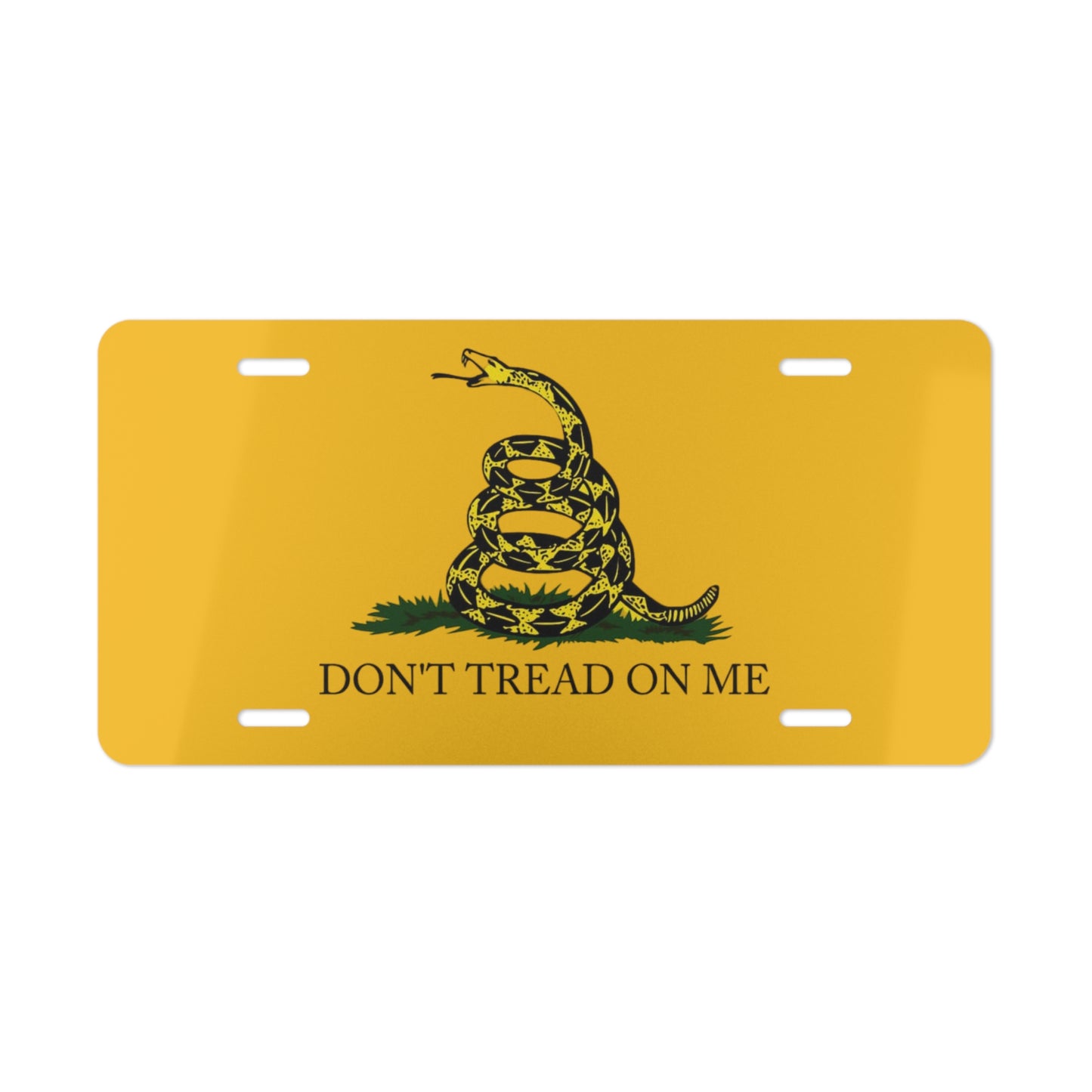 Don't Tread On Me AMERICAN MADE Vanity License Plate