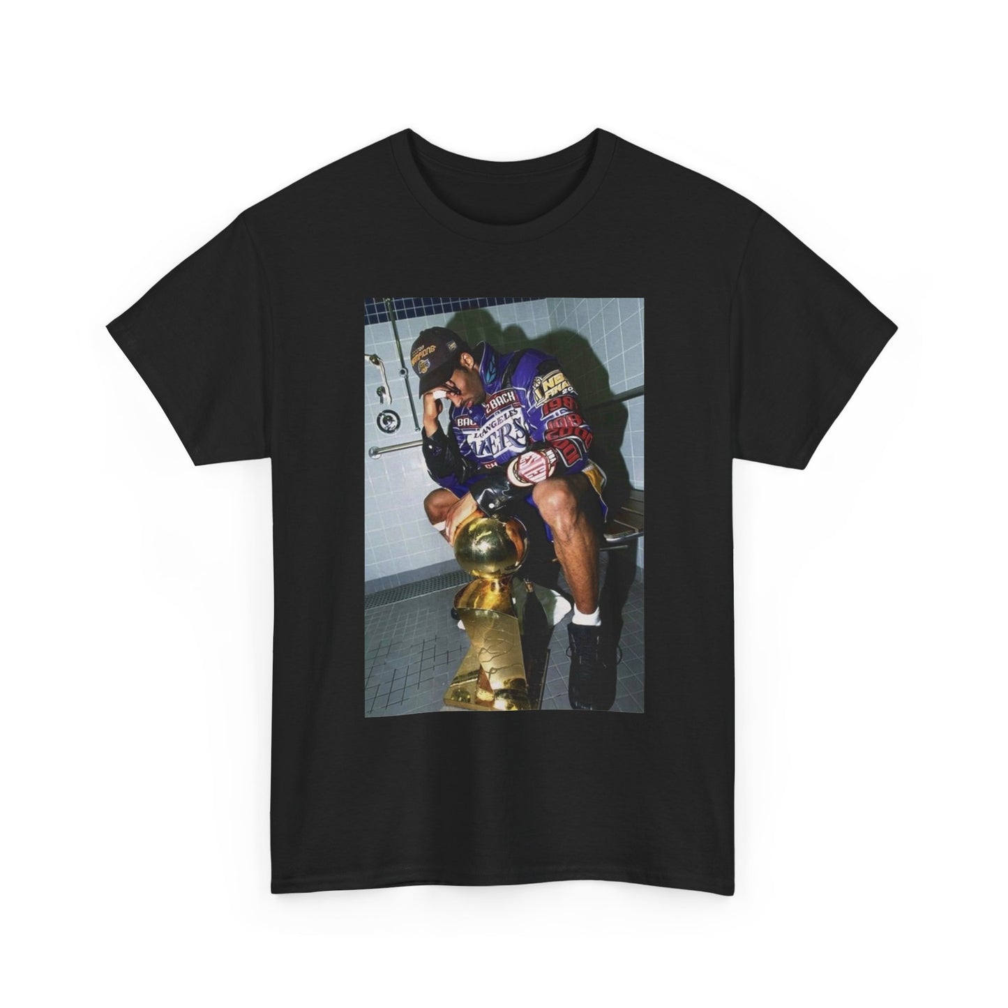 Kobe Graphic T Shirt Vintage Trophy Championship Unisex Heavy Cotton Tee