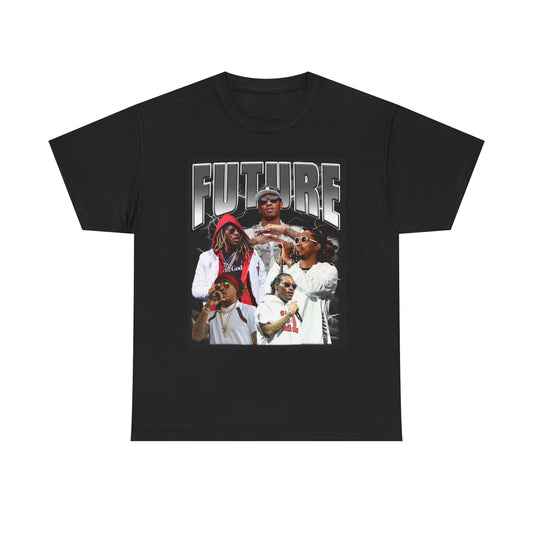 Future Graphic T Shirt Vintage Rap Hip Hop Pluto Unisex Heavy Cotton Tee