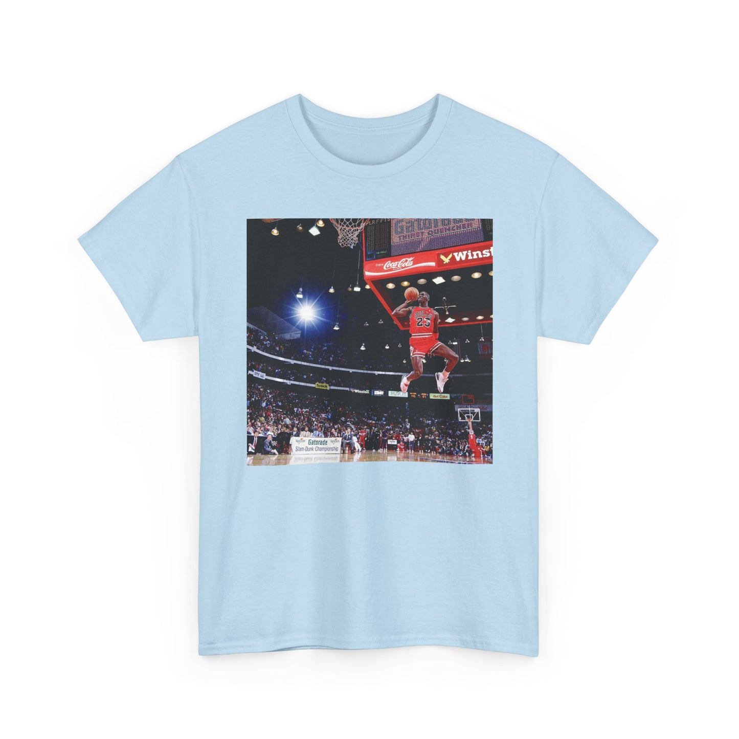 Michael Jordan Graphic T Shirt Retro Dunk Contest Unisex Heavy Cotton Tee