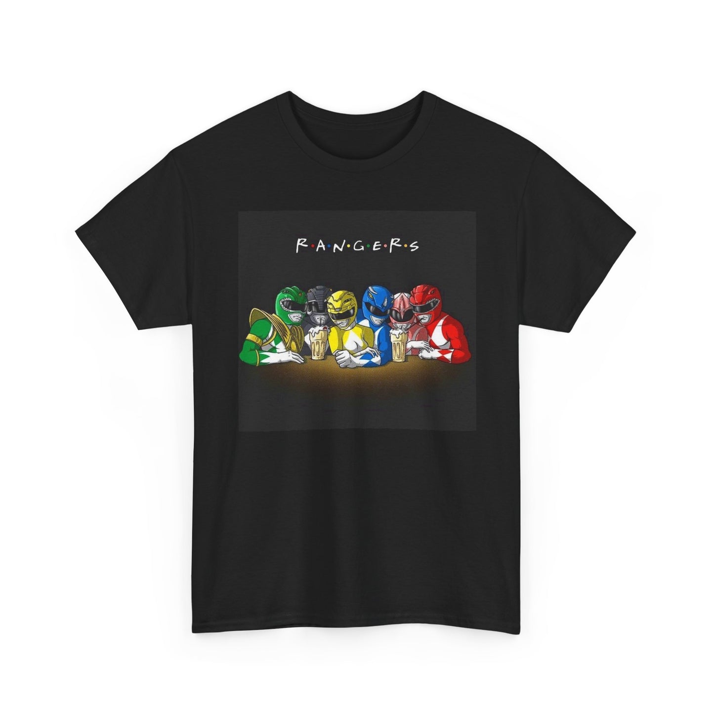 Power Rangers Friends Shirt Apparel BRAND NEW Unisex Heavy Cotton Tee