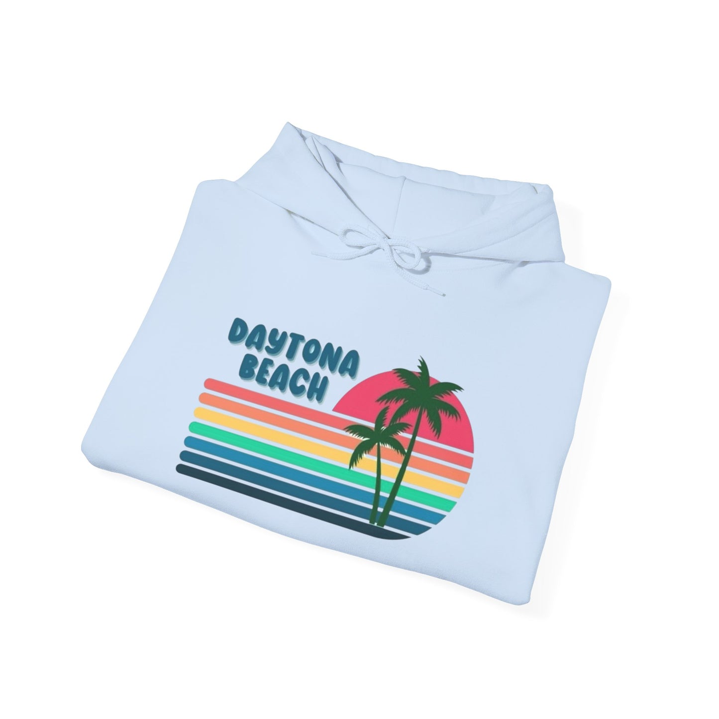 Daytona Beach Graphic Hoodie Hooded Sweatshirt NEW ADULT
