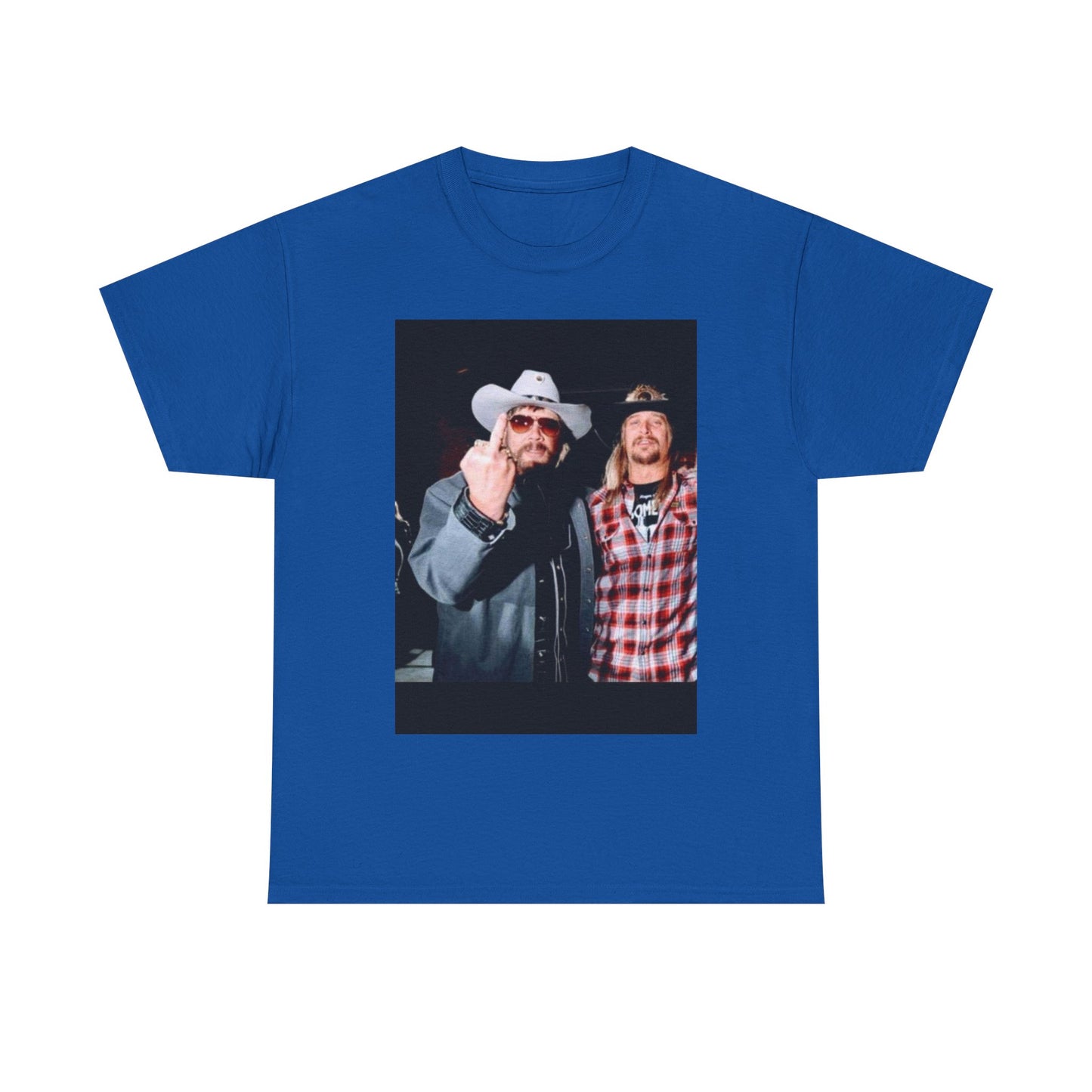 Hank Williams jr T-shirt kid rock country vintage Unisex Heavy Cotton AMERICAN