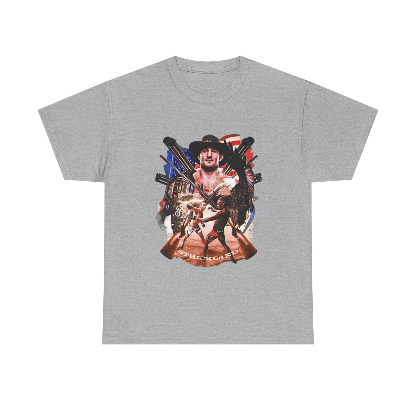 Sean Strickland T-shirt UFC graphic mma wrestling Unisex Heavy Cotton Tee