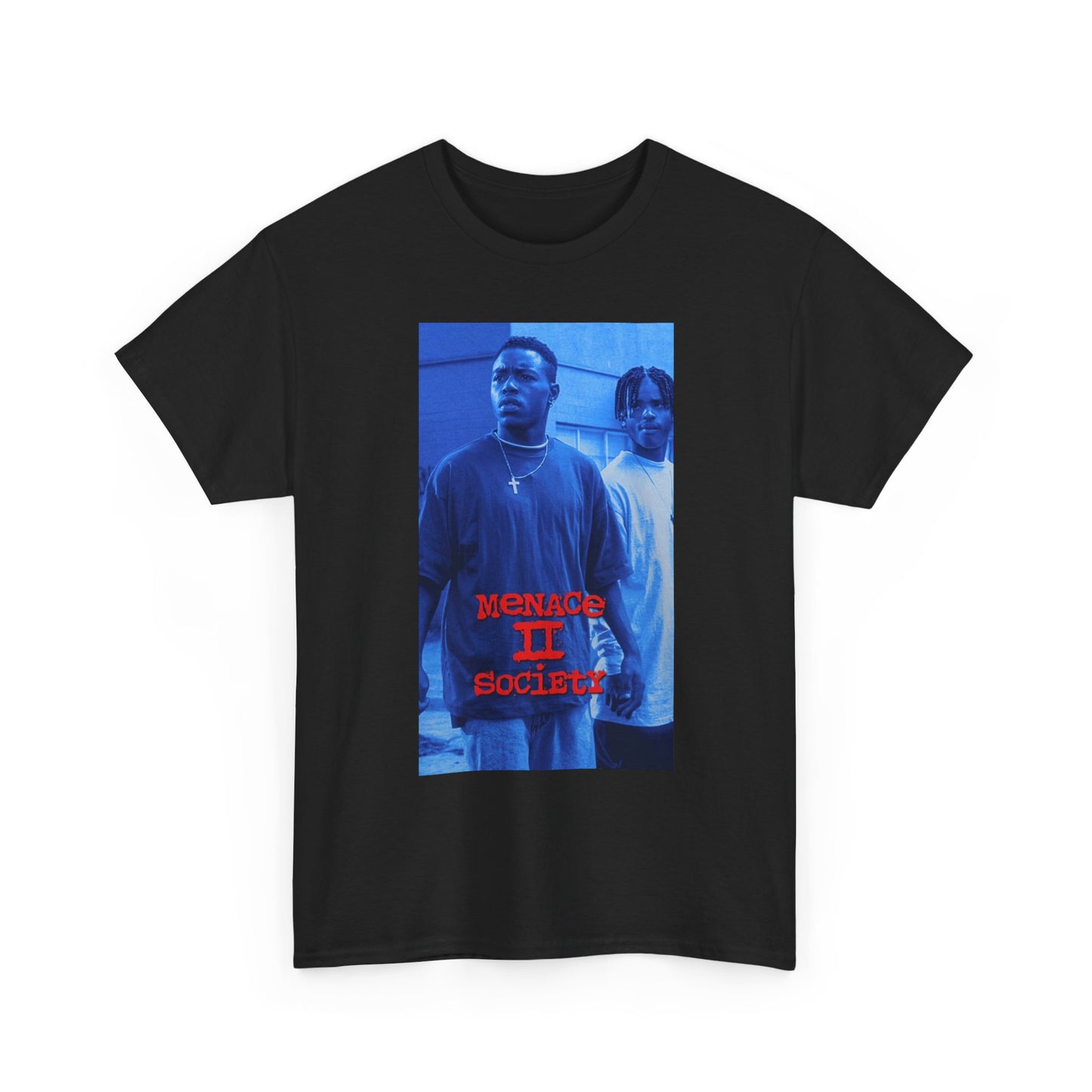 Menace To Society Graphic T Shirt Retro Poster Unisex Heavy Cotton Tee
